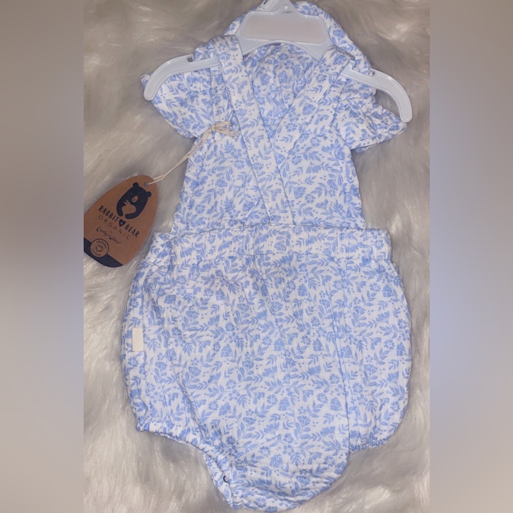 100% Organic Cotton Romper